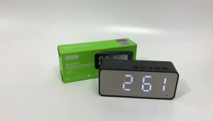 Speaker Bluetooth Robot RB150 Stereo Led Display Alarm With FM Radio