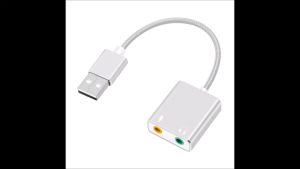 USB sound card 7.1 cho âm thanh sống động