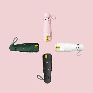 Payung Lipat Mini UPF50+ Motif Kapsul