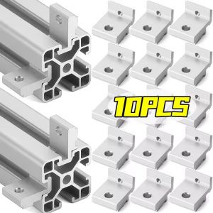 10Pcs High Quality Fixing Side Panel Bracket Accessories 2020 3030 4040 Fixing Parts for Machine Frame Construction Components Supplies