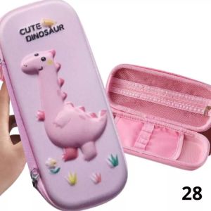 Tempat pensil karakter terbaru pencil case box pensil viral korea organizer box pensil cute Unicorn 3D