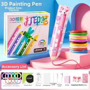 QIMINGXING | For Girls 3D Printing Pen Ages 6+ Birthday Gift Toy