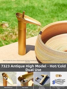 XIAOZHONG | Antique Style Outdoor Anti-freeze Copper Faucet