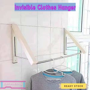Invisible Clothes Hanger Clothes Drying Hanger Hidden Folding Hanger