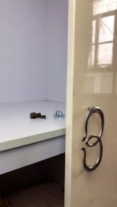 Chốt kẹp cửa tủ con lăn đôi hít thông minh