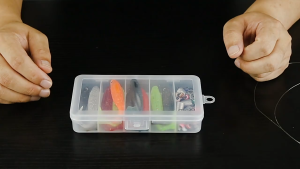 Soft Fishing Lure Set Silicone Worm Baits with Jig Head Hooks Artificial Lure Kit for Freshwater Saltwater Fishing