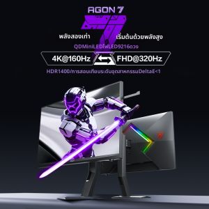 AOC | High-Resolution High-Refresh-Rate MiniLED 32-inch Monitor 32 Inches