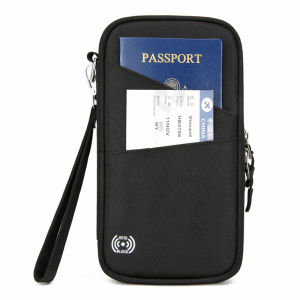 RFID Anti-theft Passport Flight Ticket Holder Wallet Large Capacity Document Bag Travel Card Bag Multi Functional Boarding Tote Bag