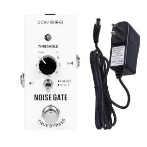 IRIN | IRIN EF-11 Guitar Noise Gate Pedal True Bypass Electric Guitar Noise Suppression Pedal Metal Housing Guitar Parts & Accessories