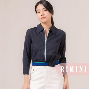 RIMINI - Atasan Remaja Jaket Holiday Kekinian XS-XL- Thistle Top 85780
