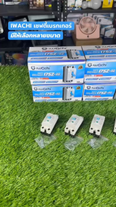 IWACHI เซฟตี้เบรกเกอร์ เบรคเกอร์ รุ่นมีไฟแสดงสถานะ เบรกเกอร์ SAFETY BREAKER 10A 15A 20A 30A  ป้องกันไฟดูด ไฟรั่ว ไฟซ็อต