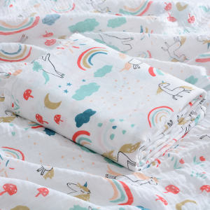 Pure Cotton Thin Layer Baby Towel Bath Wrap Swaddle Blanket Anti-startle Delivery Room Single Layer Towel for Newborns