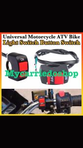 Universal Motorcycle & ATV Bike LED Handlebar Light Switch