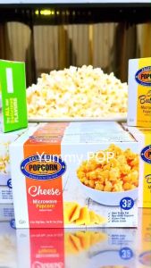 🔥10.10 🔥🍿 ป๊อบคอร์น ไมโครเวฟ พรีเฟิร์ด USA Popcorn Microwave 1 กล่อง/3ซอง อร่อยต้องลอง