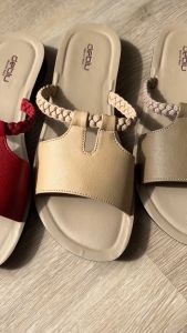 รองเท้าแตะผู้หญิง เพื่อสุขภาพ Deblu เดอบลู รุ่น L5037 พื้นนิ่ม น้ำหนักเบา ของแท้ 100%