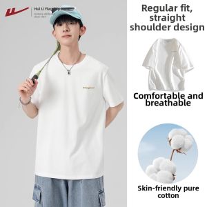 Warrior | Cotton Loose Short Sleeve T-Shirt Round Neck