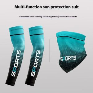 KOETSU ปลอกแขนปลอกแขนสำหรับผู้ชายปลอกแขนสำหรับขี่รอกตกปลาเส้นใยวิสคอสป้องกันแสงแดด