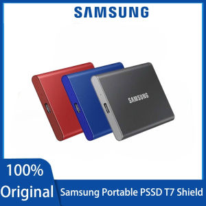 Samsung T7 Portable SSD for Creators - 1TB/2TB/4TB 1050MB/s Read via USB 3.2 Gen 2 Type-C with Windows PC Android Devices
