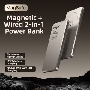 HANG | Wireless Magnetic Charging Power Bank for Huawei P Series