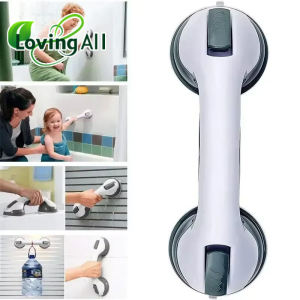 Safety Helping Handle Shower Handle Anti Slip Support Toilet Bathroom Safe Grab Bar Handle Vacuum Sucker Suction Cup