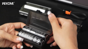 Bateri WEKOME OFFICIAL Detachable Mini Small Powerbank Super Charge 22.5W 5000mAh With Built In Lanyard Cable LRWP85