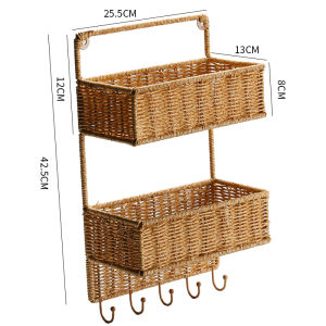 KENS | No-drill Wall-mounted Bathroom Kitchen Vanity Storage Rack