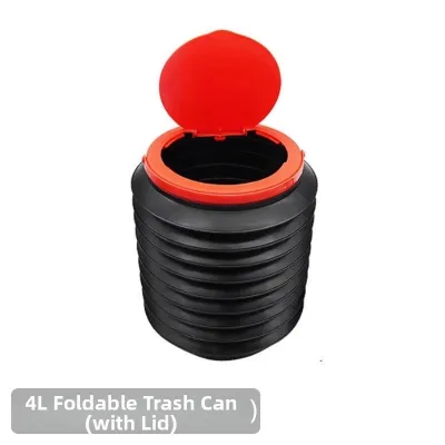 Foldable Car Trash Can Multifunction Storage