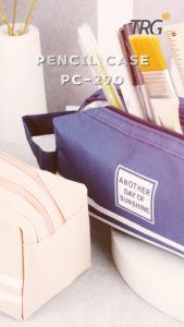 TRG Oxford Pouch Zipper Pencil Case PC-290 - Tempat Kotak Pensil Alat Tulis TRG