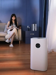 Home Air Purifier Multi Filtration 128m² Capacity with Display Screen and Deodorization Mode