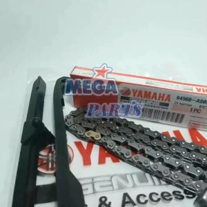 Paket Rantai Keteng Tensioner Yamaha Mio Sporty Smile Nouvo Fino Soul Karet Lidah Tonjokan Stelan