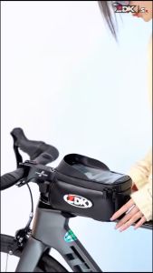 ZDK S5 - Phụ Kiện Túi Treo Sườn Xe Đạp Thể Thao Dày Dặn Chắc Chắn Cảm Ứng Điện Thoại Có Vành Che Hạn Chế Chói Màn Hình