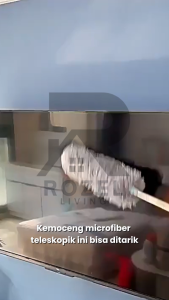 ROZEL Kemoceng 28 Meter Microfiber Magnet Debu Extendable Bisa Tekuk Kemoceng Jendela Serbaguna