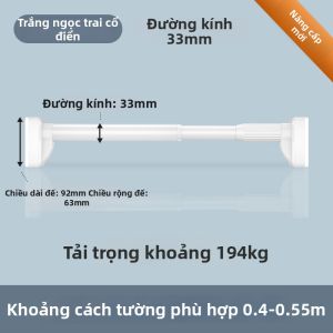 Giá Phơi Quần Áo Inox Điều Chỉnh Được Gắn Tường