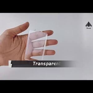 Transparent Black Remote Smart Car Card Key for Tesla Model 3 Model Y X Holder Protector Case Cover Full Cover Fob Accessories