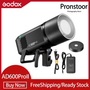 Godox AD600PROII All-in-One Outdoor Flash 600W TTL HSS Built-in Li-on Battery 2.4G Wireless X System Strobe Light for Camera