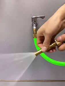 2Pcs/set High Pressure Washer Nozzle Power Spray Nozzle Nozzle Sprayer Car Wash Spray hose Garden Water Gun