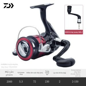 Daiwa | Máy câu cá đa năng dùng cho cả nước ngọt và biển phù hợp câu xa và lure