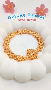 Gelang Xuping Ori & Perhiasan Wanita Lapis Emas Gold