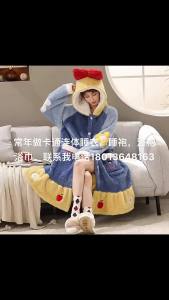 Pokemon Mixed Batch Autumn and Winter Flannel Cartoon Animal Pajamas Men and Women Couple Home Blue Monster Wholesale