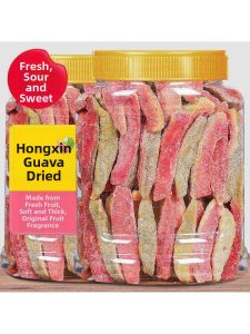 Sweet and Sour Dried Guava Snack