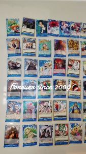 O14全哥海贼王 64Pcs Set Blue One Piece Card Game Kad tcg Collection OP01 OP02 OP03 OP04 OP05 OP06 OP07