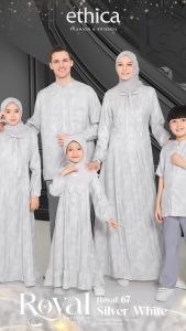 SARIMBIT/COUPLE KELUARGA ROYAL 67 SILVER WHITE - BY ETHICA