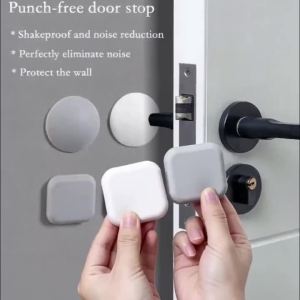 1/2PCS Silicone Bumper Door Stopper Rubber Buffer Self Adhesive Wall Protect Mute Pad For Cabinet Home Decoration Handle