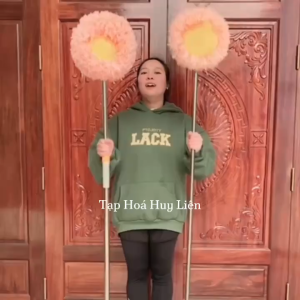 Chổi Lau Trần Nhà Cây Quét Tường Lau Rửa Ô Tô Dài 180cm (Đây là loại XỊN: cán dài 1 khúc ko phải loại ghép nối) - SỈ GIÁ TỐT - Tổng Kho Huy Liên