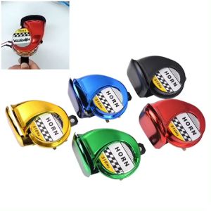 แตรหอยโข่ง 30W 125dB เสียงเบนซ์ แตรลมไฟฟ้า 12V หรือการสวยงามใหม่ กับสินค้า 600Hz **1 ชิ้น