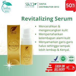 Revitalizing Serum SR12: Solusi BPOM Asli Untuk Bopeng Scar, Komedo, & Wajah Kusam