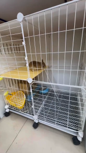 Cat Cage Spliced Cat Dog Villa Suitable for Small and Medium Cats Dogs Rabbit Cage Indoor Space