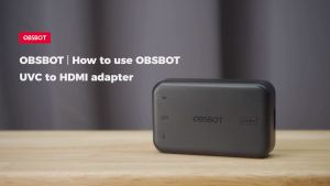 OBSBOT UVC to HDMI Adapter 2.0 for Tiny 2 Tiny 4K/1080P Meet 4K/1080P UVC Webcam
