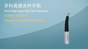 Niceden Dental Fiber Optic High Speed Handpiece Ceramic Bearing Air Turbine Push Button Head With KAVO Quick Coupler