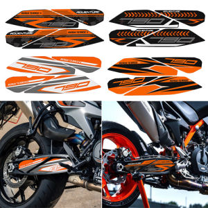 3M Frosted Motorcycle Swinging Arm Sticker Rotating Shaft Protection Decal Waterproof for KTM Duke 790 890S 890R 890GP Adventure 790 890 Adv